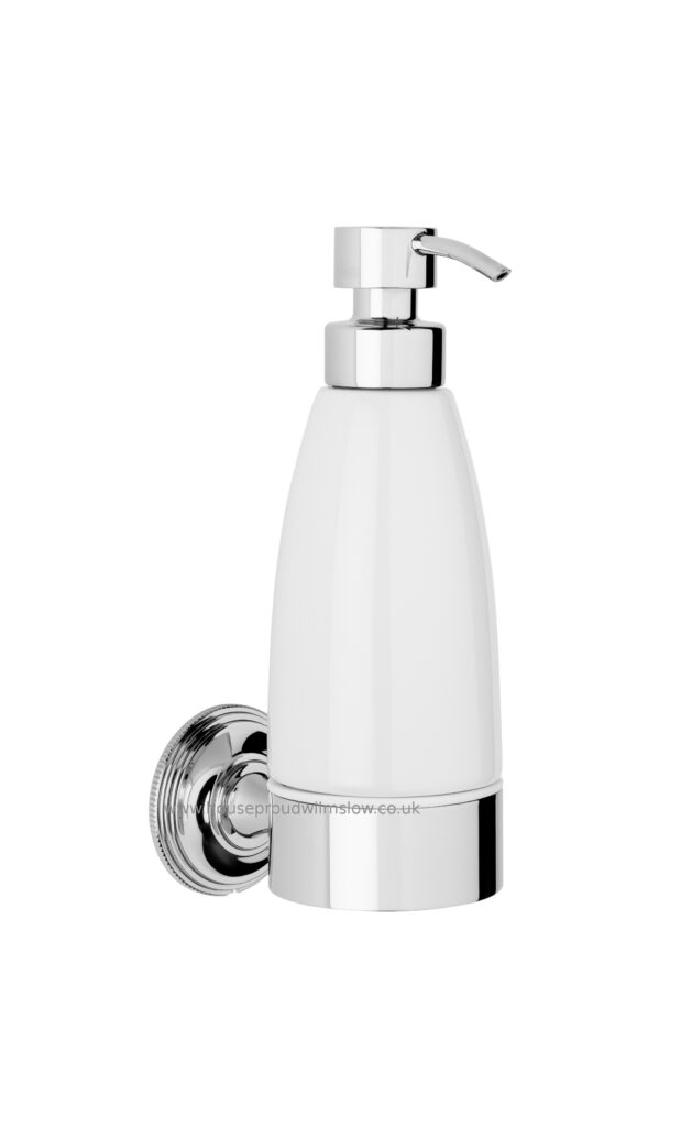 Style Moderne Liquid Soap Dispenser. White ceramic-0