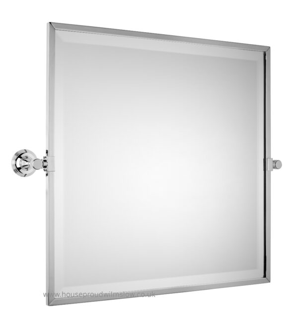 Style Moderne Framed Bevelled Tilting Mirror-0